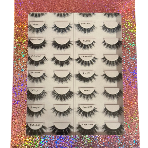 Luxurious Mink Lash Set (16pair)