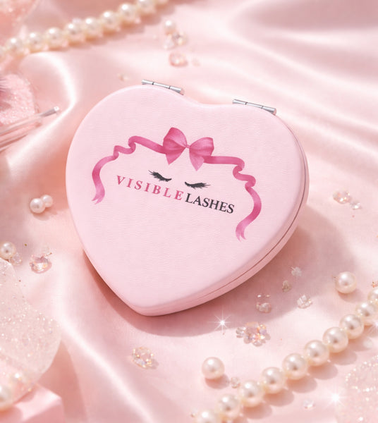 Visible Lashes Heart Mirror