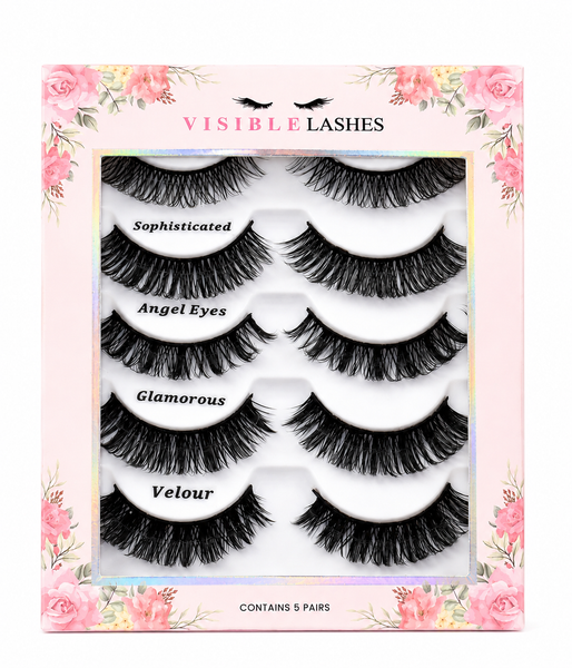 Floral - Russian Volume Lash Set (5pair)
